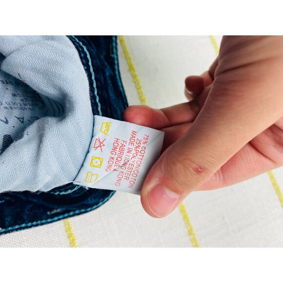 Silver Jeans Aiko Mid Rise Bootcut Jeans Distressed Women 31 Stretch 35" Inseam - Picture 9 of 9